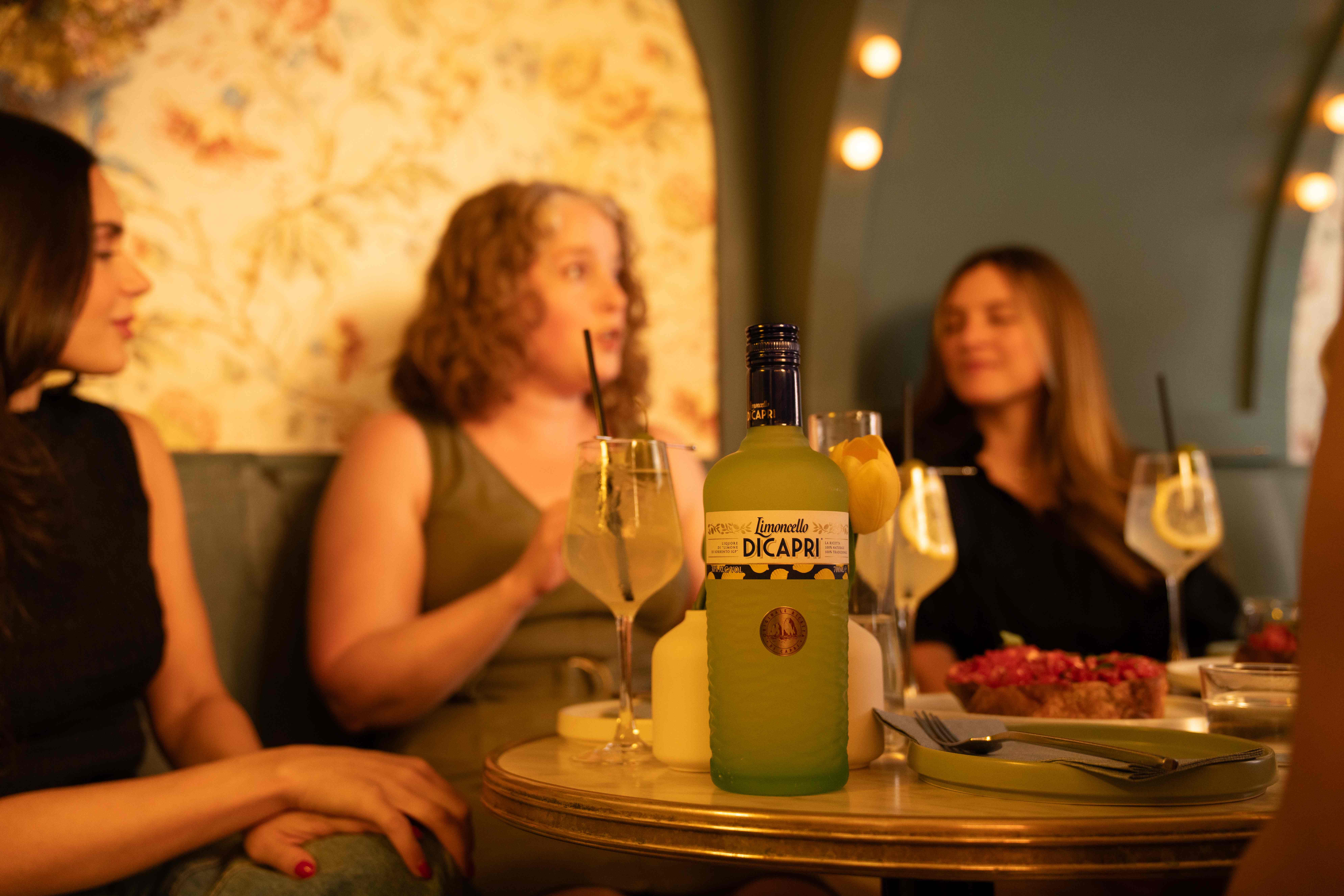 Members networking at upscale event